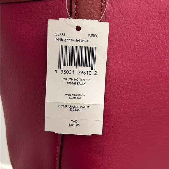 Coach (NWT) Tote 27 in Colorblock With Horse And Carriage - Picture 12 of 17